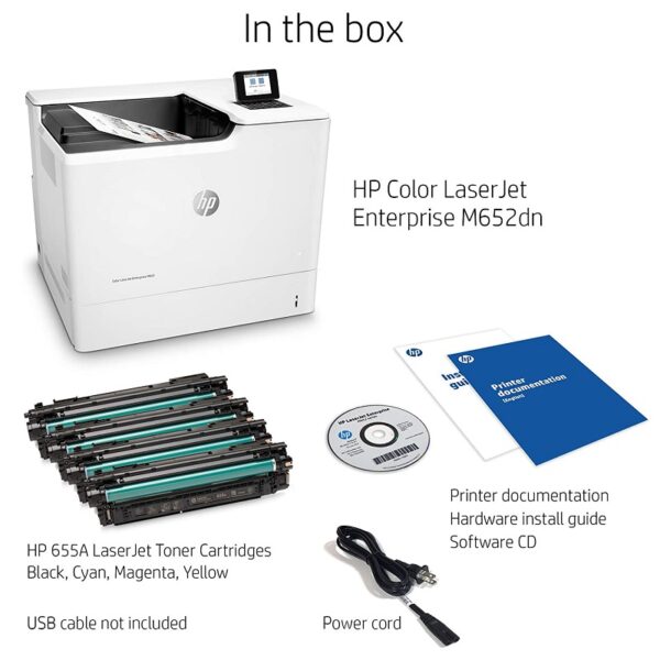 HP Color Laserjet Enterprise M652Dn - Image 3