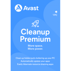Avast Cleanup Premium – 1 Year / 1-PC