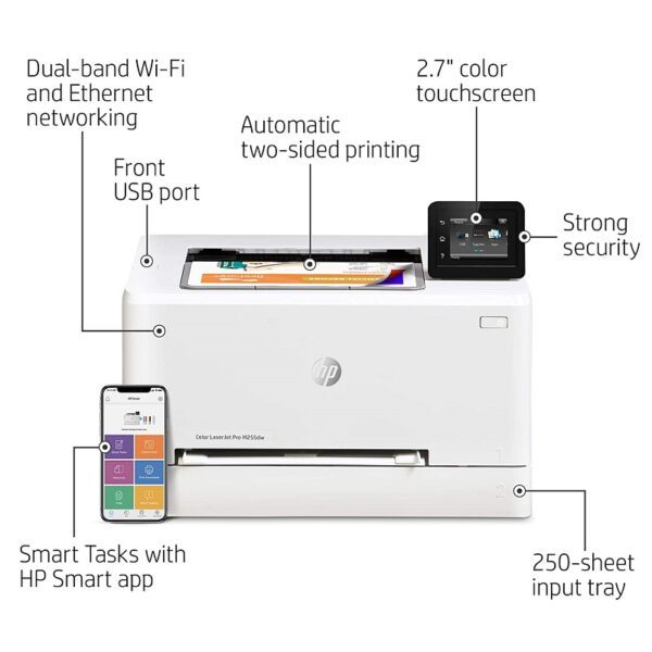 HP Color LaserJet Pro M255dw Printer - Image 3